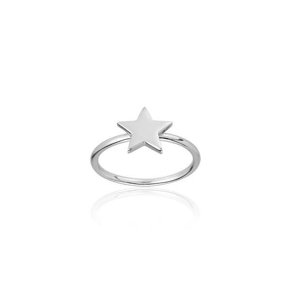 Star Anel (Prata) no grupo Anéis em SCANDINAVIAN JEWELRY DESIGN (R2103RHS0)