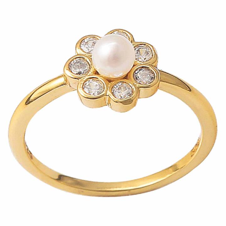 Aya flower Anel Ouro no grupo Anéis / Anéis de ouro em SCANDINAVIAN JEWELRY DESIGN (S08253G)