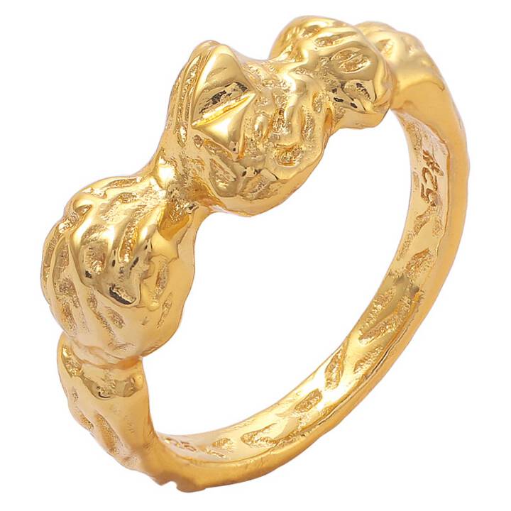 Kamma Anel no grupo Anéis / Anéis de ouro em SCANDINAVIAN JEWELRY DESIGN (S08434G)