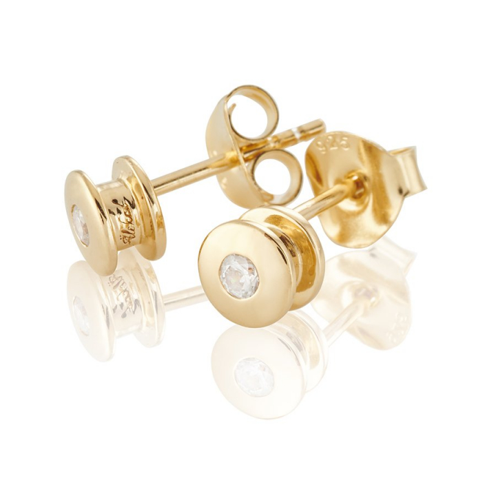Älskad mini Earrings Gold no grupo Brincos / Brincos de ouro em SCANDINAVIAN JEWELRY DESIGN (gp17)