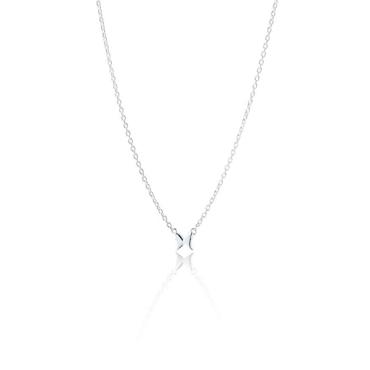 Petite papillion  Necklace Silver no grupo Colares / Colares de prata em SCANDINAVIAN JEWELRY DESIGN (s107)