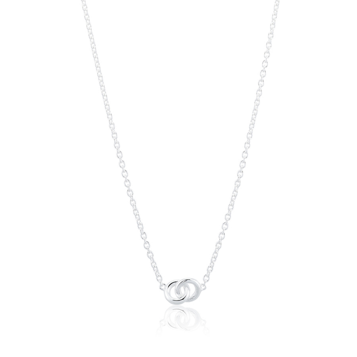 The knot mini Necklace Silver no grupo Colares / Colares de prata em SCANDINAVIAN JEWELRY DESIGN (s224)