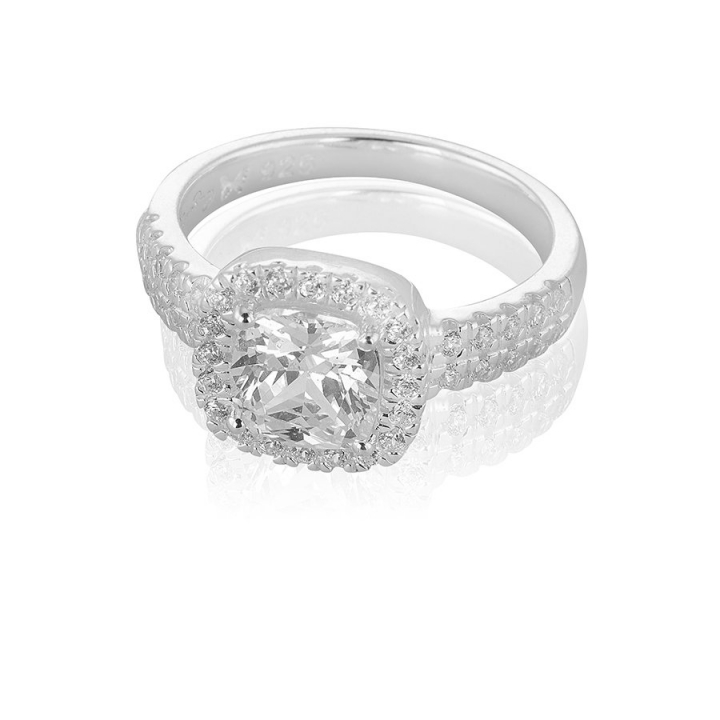 Glamorous Ring Silver no grupo Anéis / Anéis de prata em SCANDINAVIAN JEWELRY DESIGN (s307-R)
