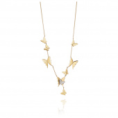 Miss Butterfly Air & Stars Collier Colares Ouro