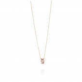 Little Bend Over - Morganite Colares Ouro 42-45 cm