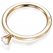 High On Love 0.19 ct Diamante Anel Ouro
