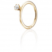 High On Love 0.30 ct Diamante Anel Ouro