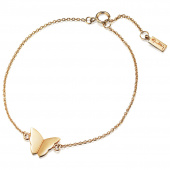 Little Miss Butterfly Pulseira Ouro 15-19 cm