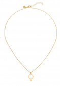 Letters venus neck Ouro 42-47 cm