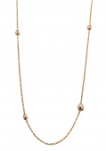 Pearl long chain Colares Ouro 90+5 cm