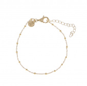 Two beaded brace Pulseira - Ouro