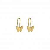 Butterfly short ear Brinco (Ouro)