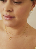 Figaro neck Ouro 40-45 cm