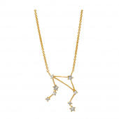Libra (Vågen) star sign Colares - Crystal (Ouro)