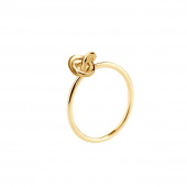 Le knot drop Anel Ouro