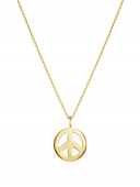Peace Large Colares (Ouro) 42 cm