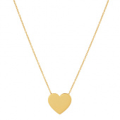 Heart Large Colares (Ouro) 42 cm