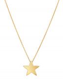 Star Large Colares (Ouro) 42 cm